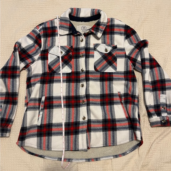 Sage women’s size Large Fleece button-up - Picture 7 of 7